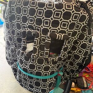 Boppy Black and White Hexagon Pattern Cover